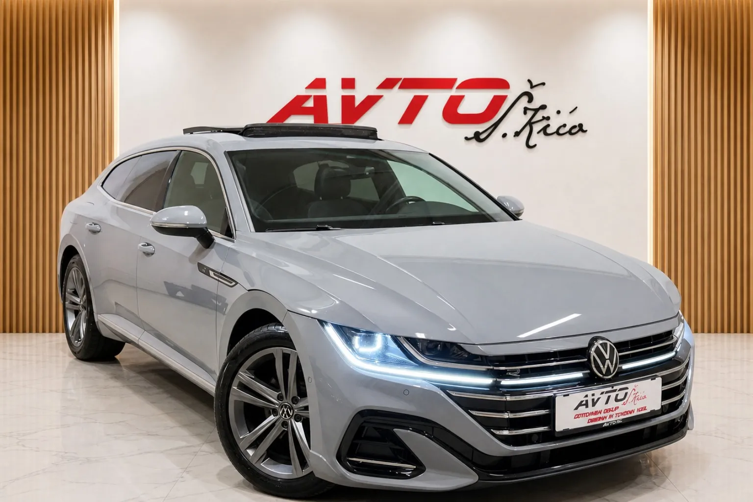 Zunanja slika - Volkswagen Arteon Shooting Brake - 2.0 TDI-R-LINE-PANORAMA-VIRTUAL-ACC-KAMERA-NAVI-.. - 2