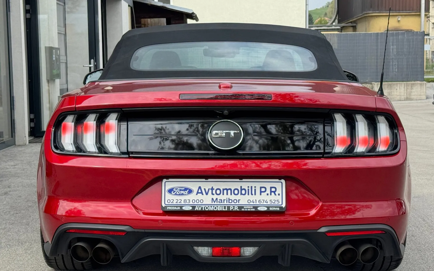 Zunanja slika - Ford Mustang - 5.0 V8 GT AVT CABRIO 449KM IZVEDBA 55 LET A - 20