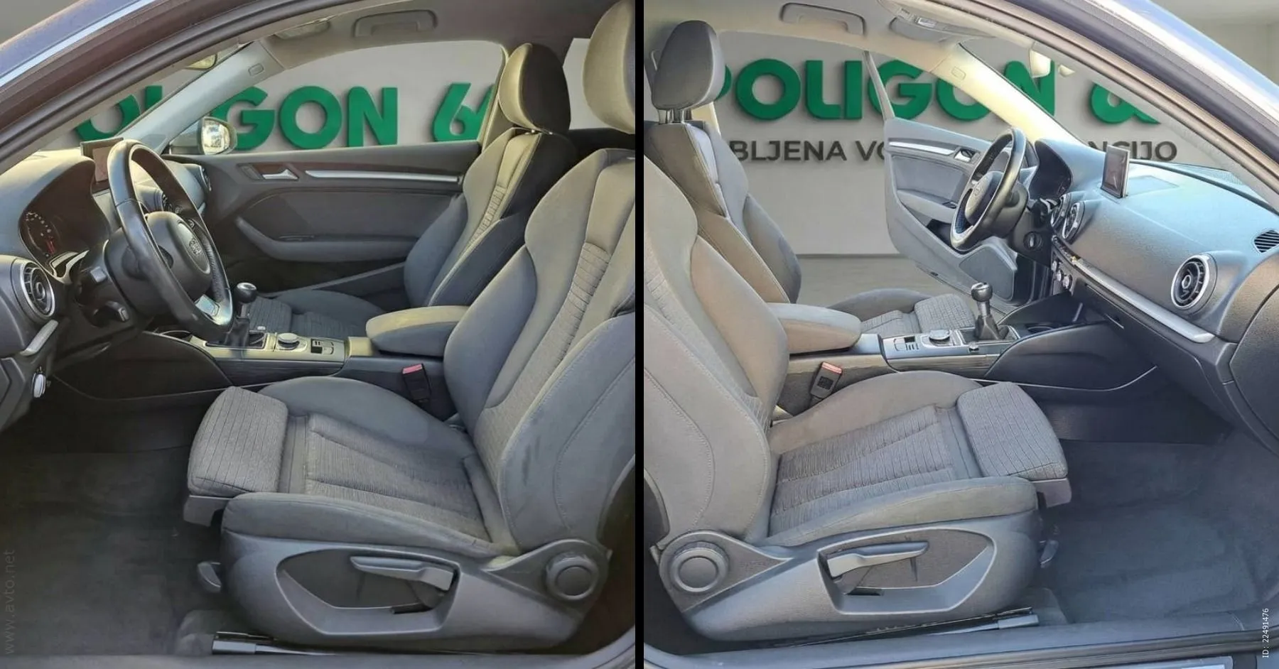 Notranja slika - Audi A3 - 2.0 TDI-LED-BIXENON-ABT LOOK-KOT NOV-ODLIČEN - 9