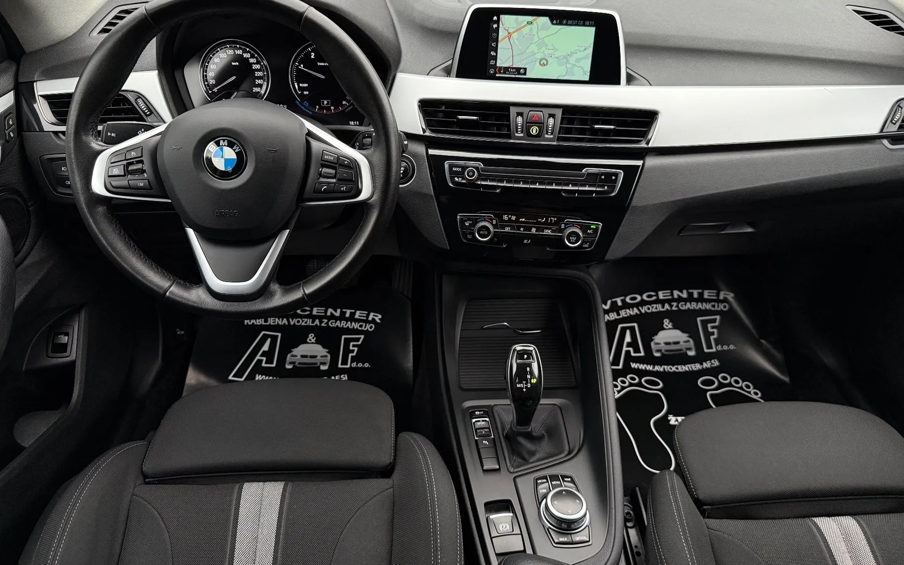Notranja slika - BMW serija X1: - sDrive16d-AUT-FUL LED-SPORT-LIZING ZA TUJCE- - 9