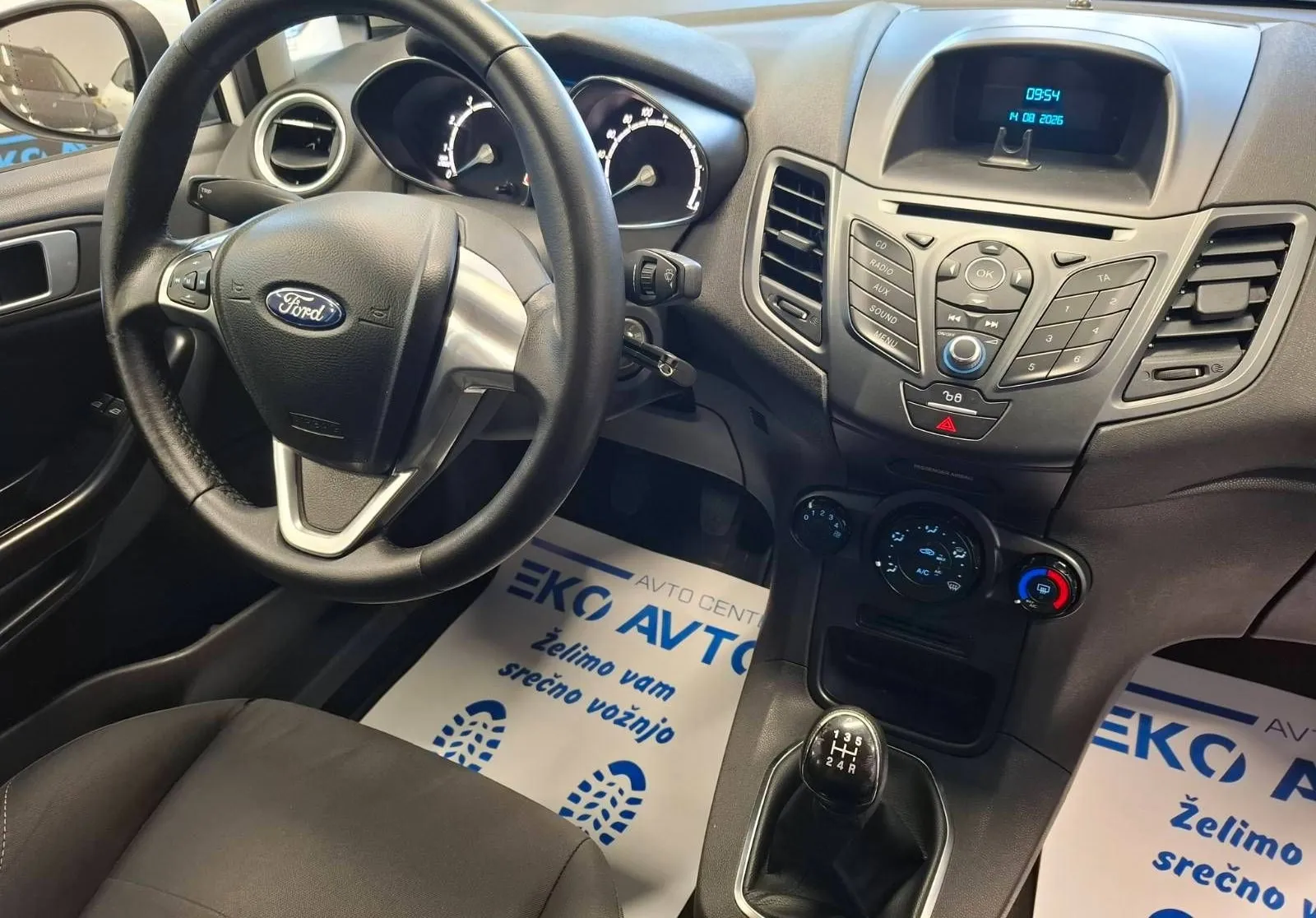 Notranja slika - Ford Fiesta - 1.25 Style FINANCIRANJE BREZ POLOGA 5 VRAT-KLIMA- - 9