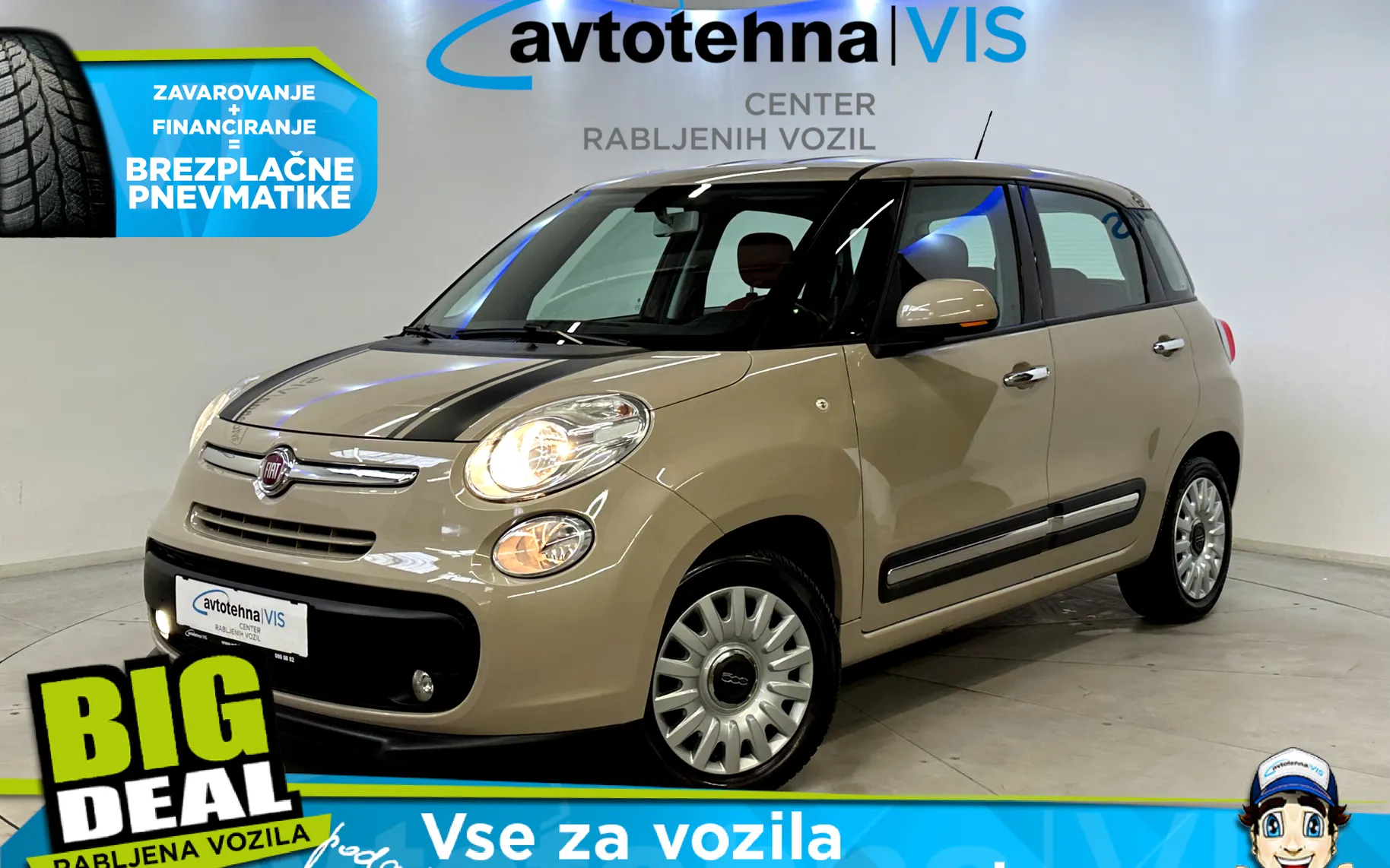 Zunanja slika - Fiat 500L - 1.3 Multijet II 16v E6 City + 5 LET JAMSTVA - 10