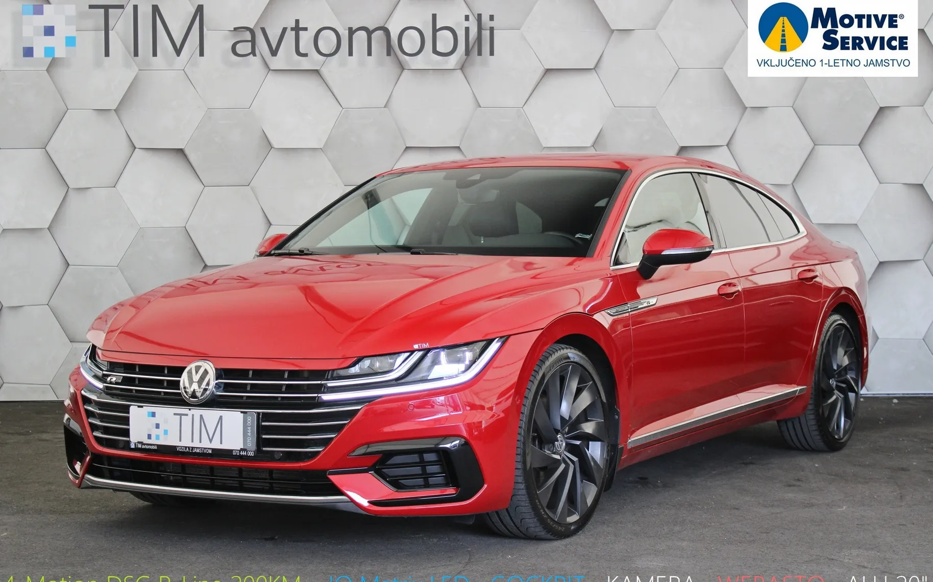 Zunanja slika - Volkswagen Arteon - 2.0 TDI 4-Motion DSG R-Line 200KM - 1