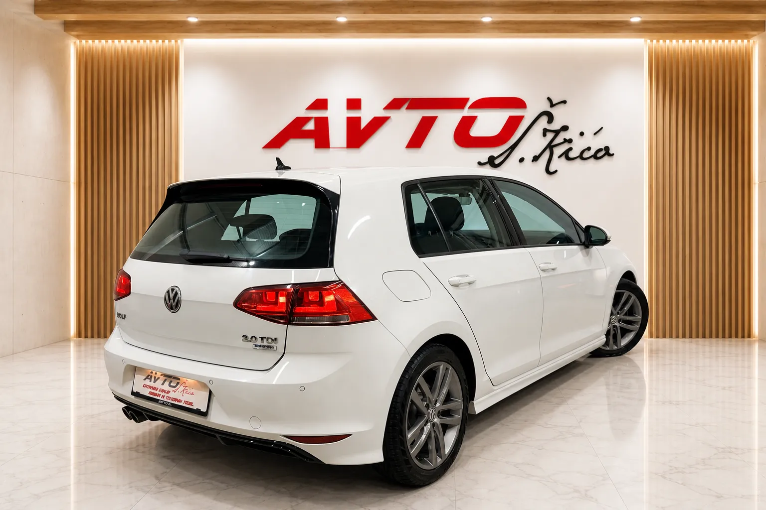 Zunanja slika - VW Golf - 2.0 TDI-R-LINE-1.LASTNIK-BI-XENON-LED-TEMP-SLO-PDC - 6