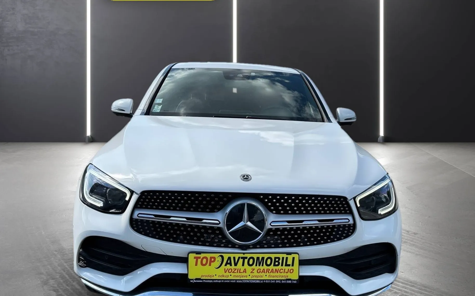 Zunanja slika - Mercedes-Benz GLC-Razred - GLC coupe 220d 4MATIC AMG LINE LED RADAR KAM 360 USNJE NAVI - 10