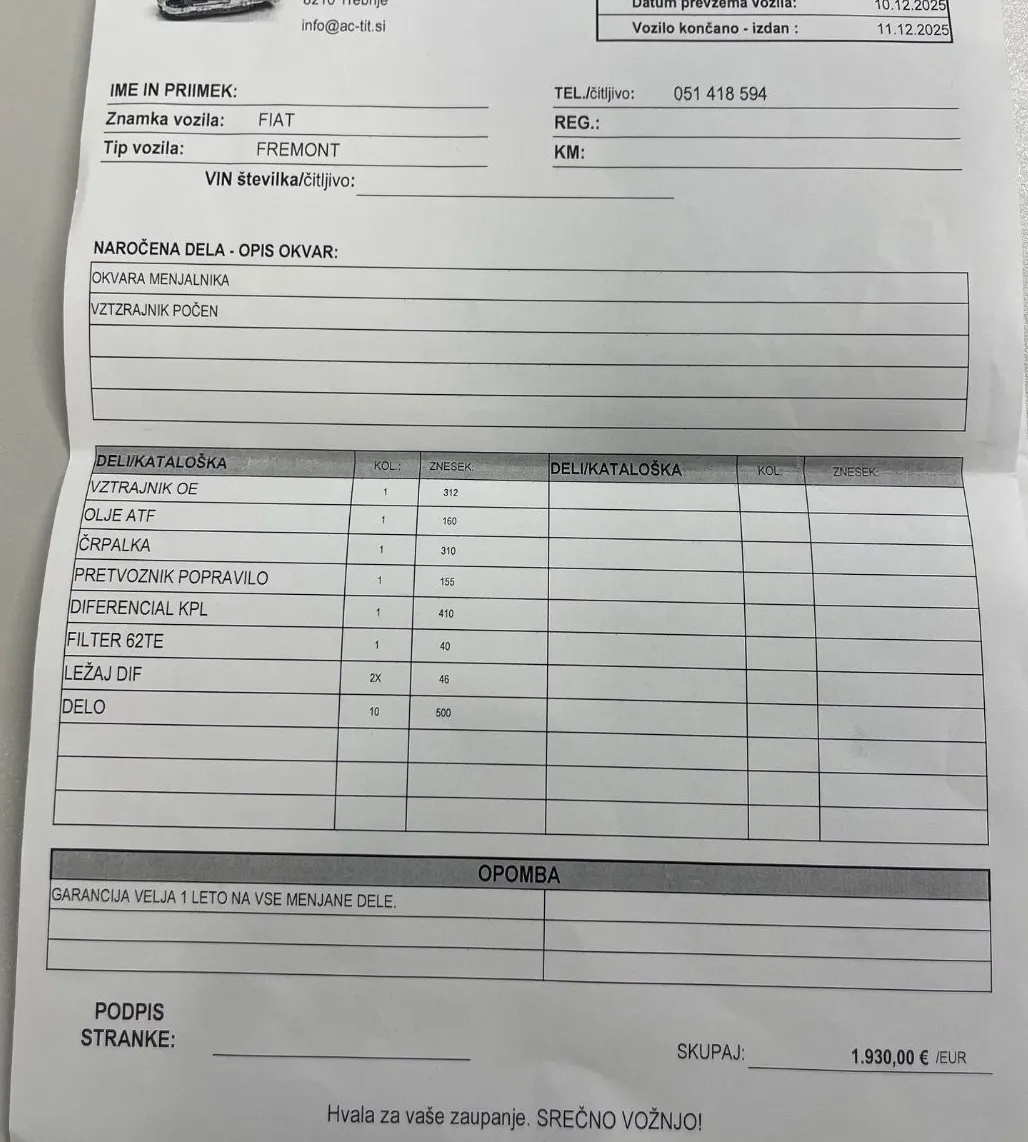 Zunanja slika - Fiat Freemont - 2.0 Multijet 163 AWD NAVI.2XPDC.KAMERA - 13