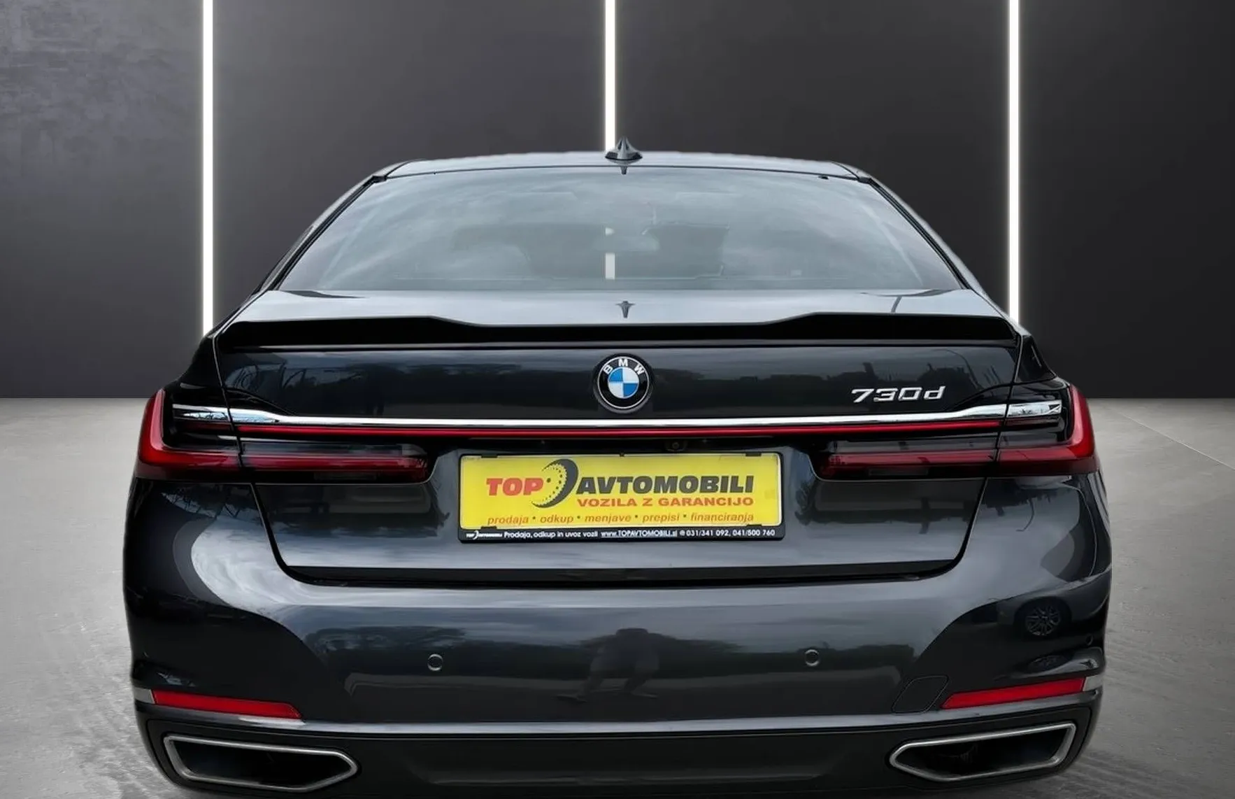 Zunanja slika - BMW Serija 7 - : 730d SPORT SOFT CLOSE 20 COL ZRAČNO PANO - 7