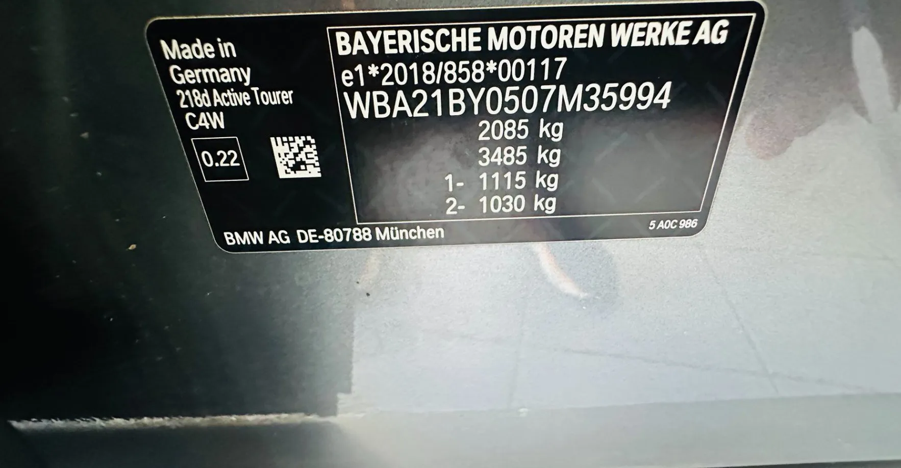 Zunanja slika - BMW Serija 2 - Active Tourer: 218d Active Tourer Avt.KAMERA.NAVI.LED.20 - 4