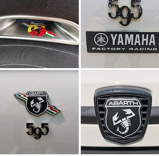 Zunanja slika - Fiat 500 - ABARTH 595 1.4T MONSTER ENERGY YAMAHA EDITION - 12