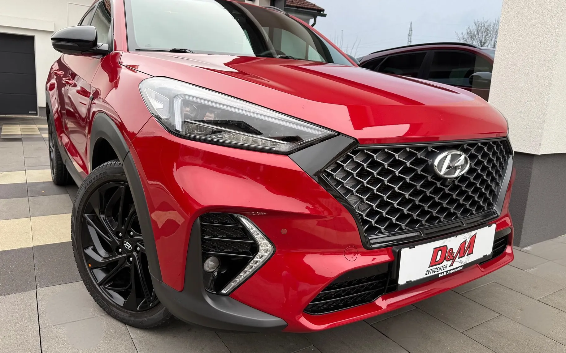 Zunanja slika - Hyundai Tucson - CRDI 4X4 NL1NE°185KM°RADAR°360CAM°19COL - 2