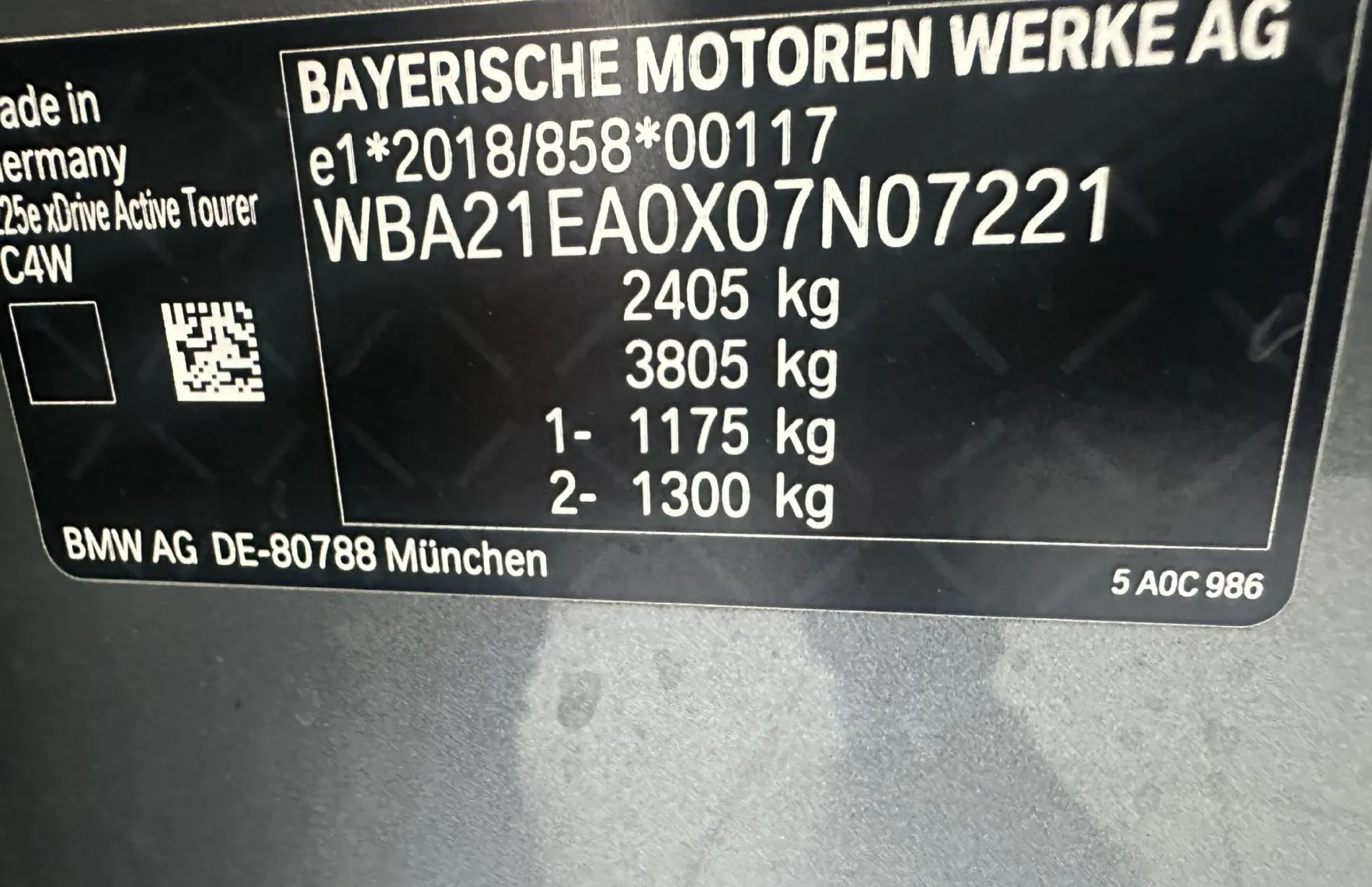Zunanja slika - BMW Serija 2 - Active Tourer: 225e xDrive Luxury Line Avt.LED.KAMERA.KL - 19