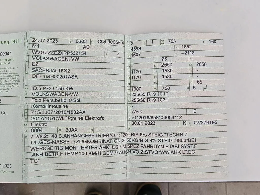 Zunanja slika - Volkswagen ID.5 - Pro Performance.NEMŠKI.KAMERA.LED.GRE.SED.ACC.NAVI - 9