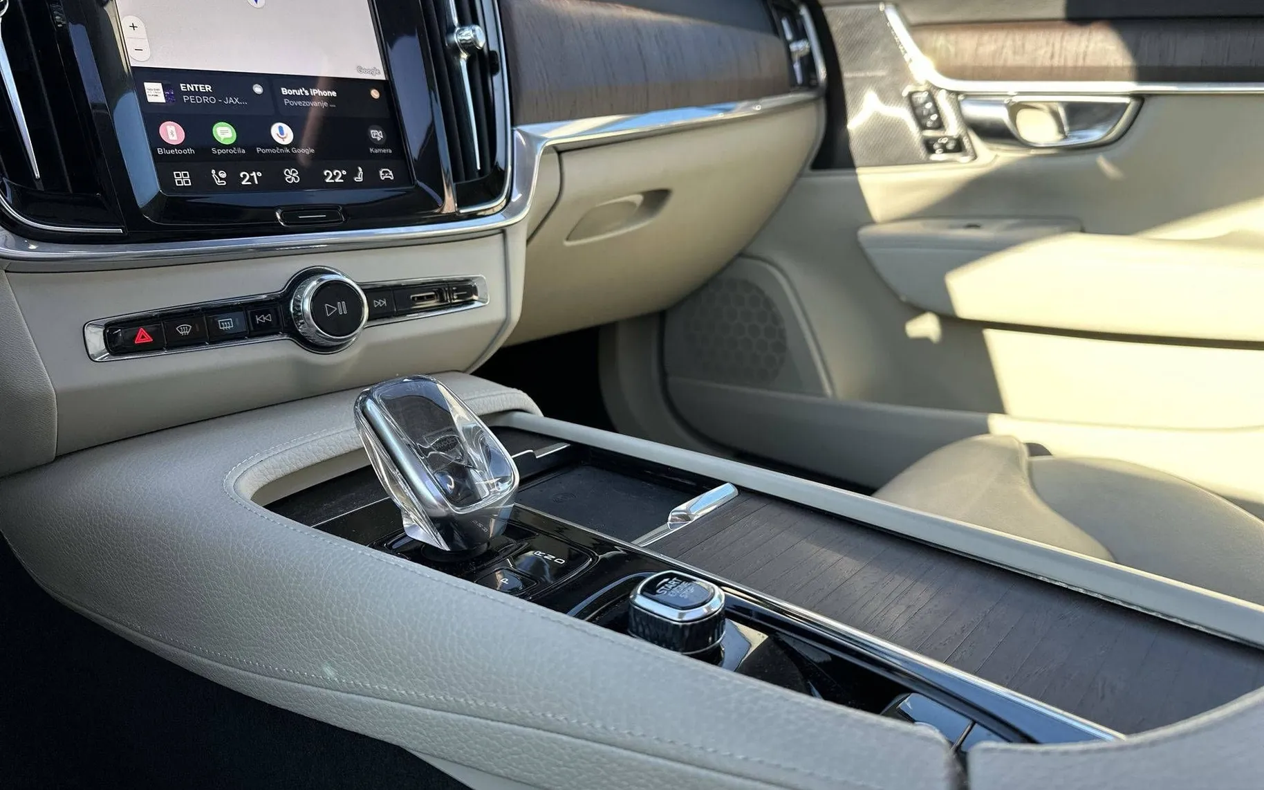 Notranja slika - Volvo S90 - B5D AWD Inscription Avt. ACC, BLISS, zračno,... - 20