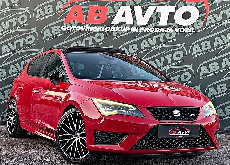 Zunanja slika - Seat Leon - 2.0 TSI Cupra 206  280  DSG+F1+ALU19+PANO+MATRIX - 1