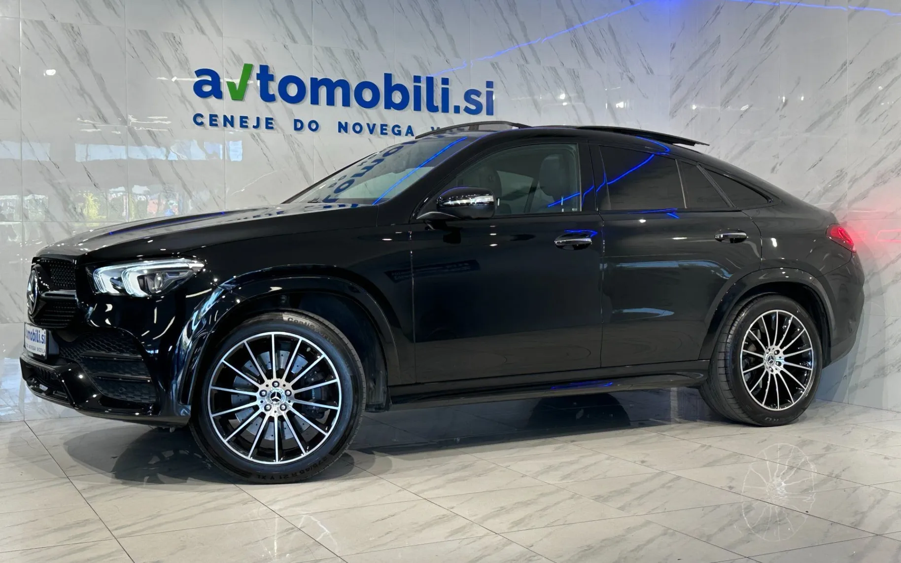 Zunanja slika - Mercedes-Benz GLE coupe - 400d|4Matic|AMG|Pano|Zračno|ACC|Hlajenje|360K|... - 2