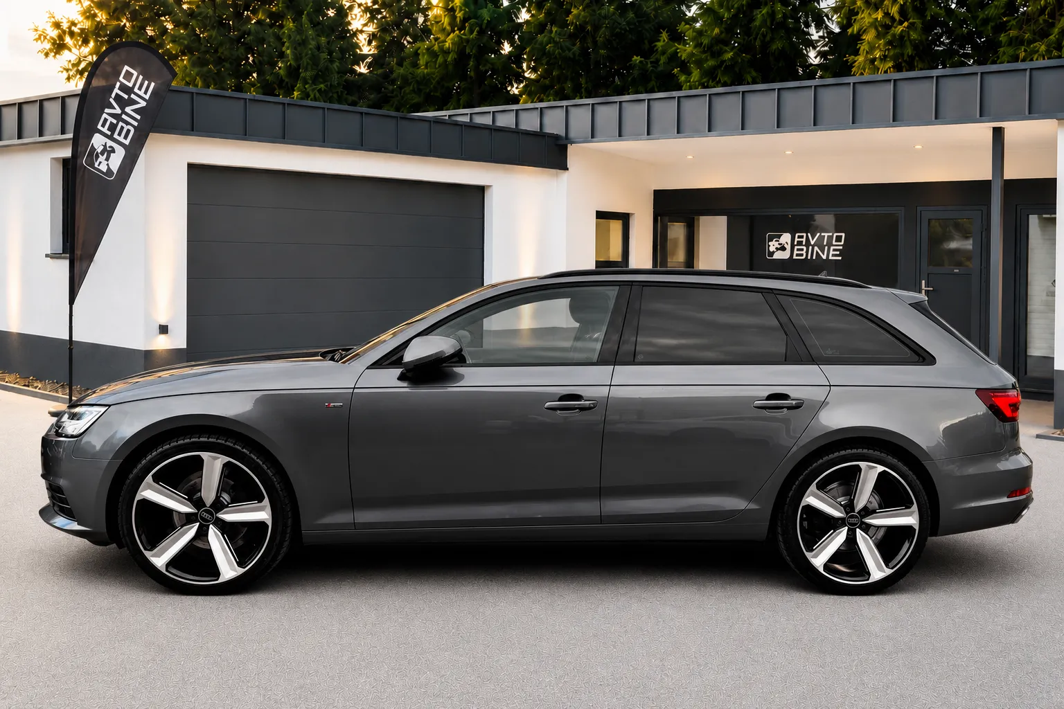 Zunanja slika - Audi A4 Avant - 2.0TDI Sport S TRONIC•FACELIFT•MATRIX•NAVI•F1 PRE - 5