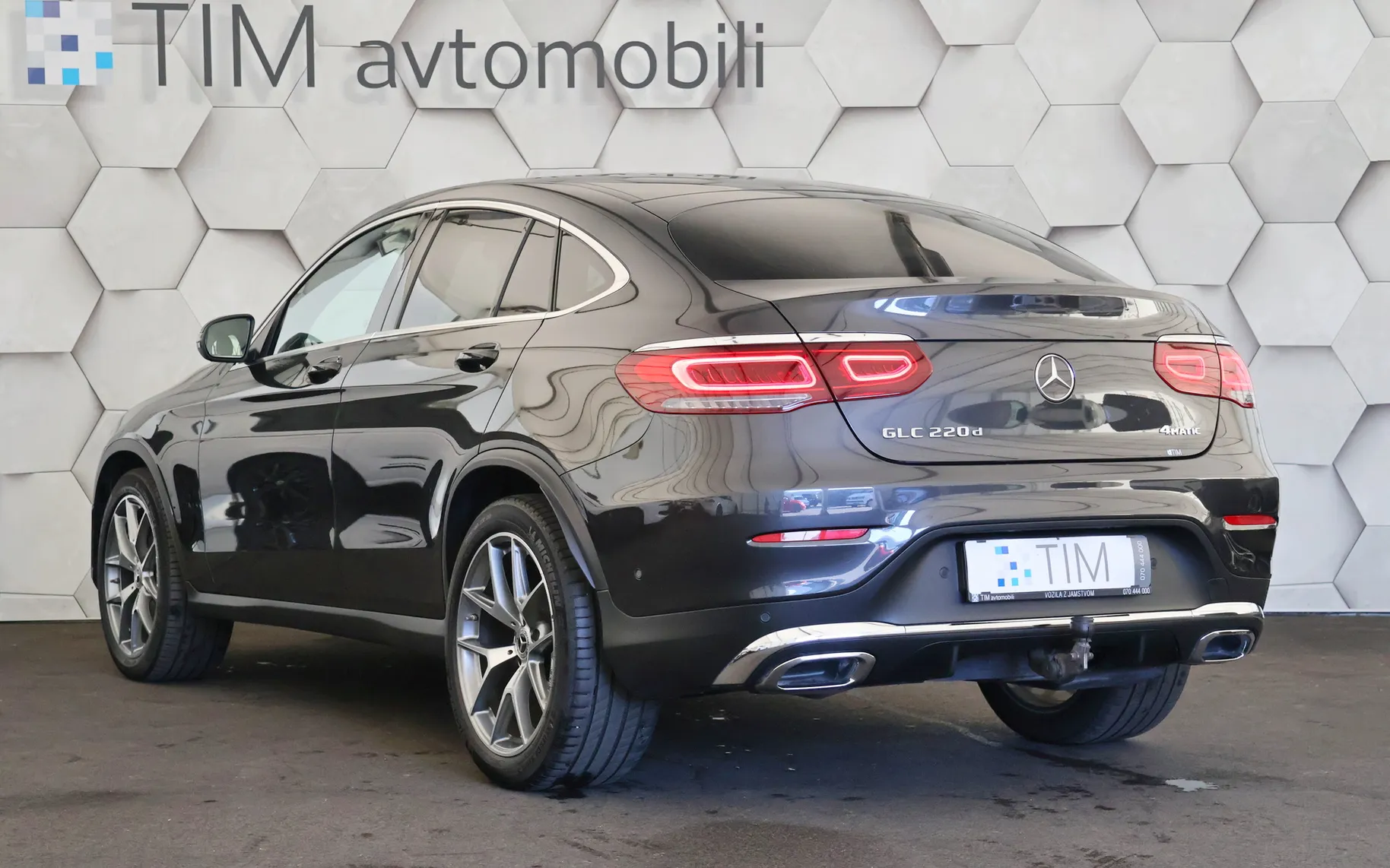 Zunanja slika - Mercedes-Benz GLC Coupe - 220d 4-Matic 9G-Tronic AMG Line 194KM - 4
