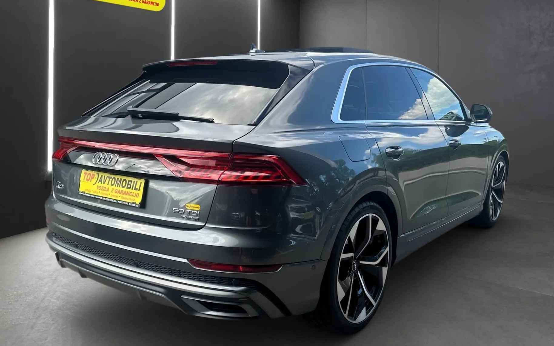 Zunanja slika - Audi Q8 - 50 TDI QUATTRO S-LINE MATRIX NAVI TEMP KAM PDC T - 8