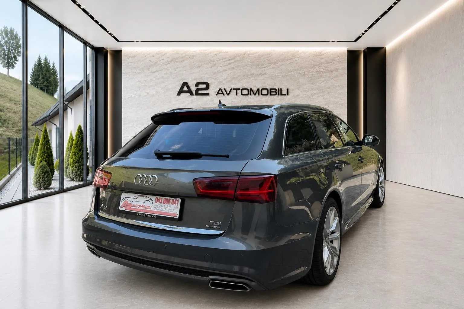 Zunanja slika - Audi A6 Avant - 3.0 TDI quattro -S LINE-PANORAMA-ZRAČNO-MATRIX- - 5