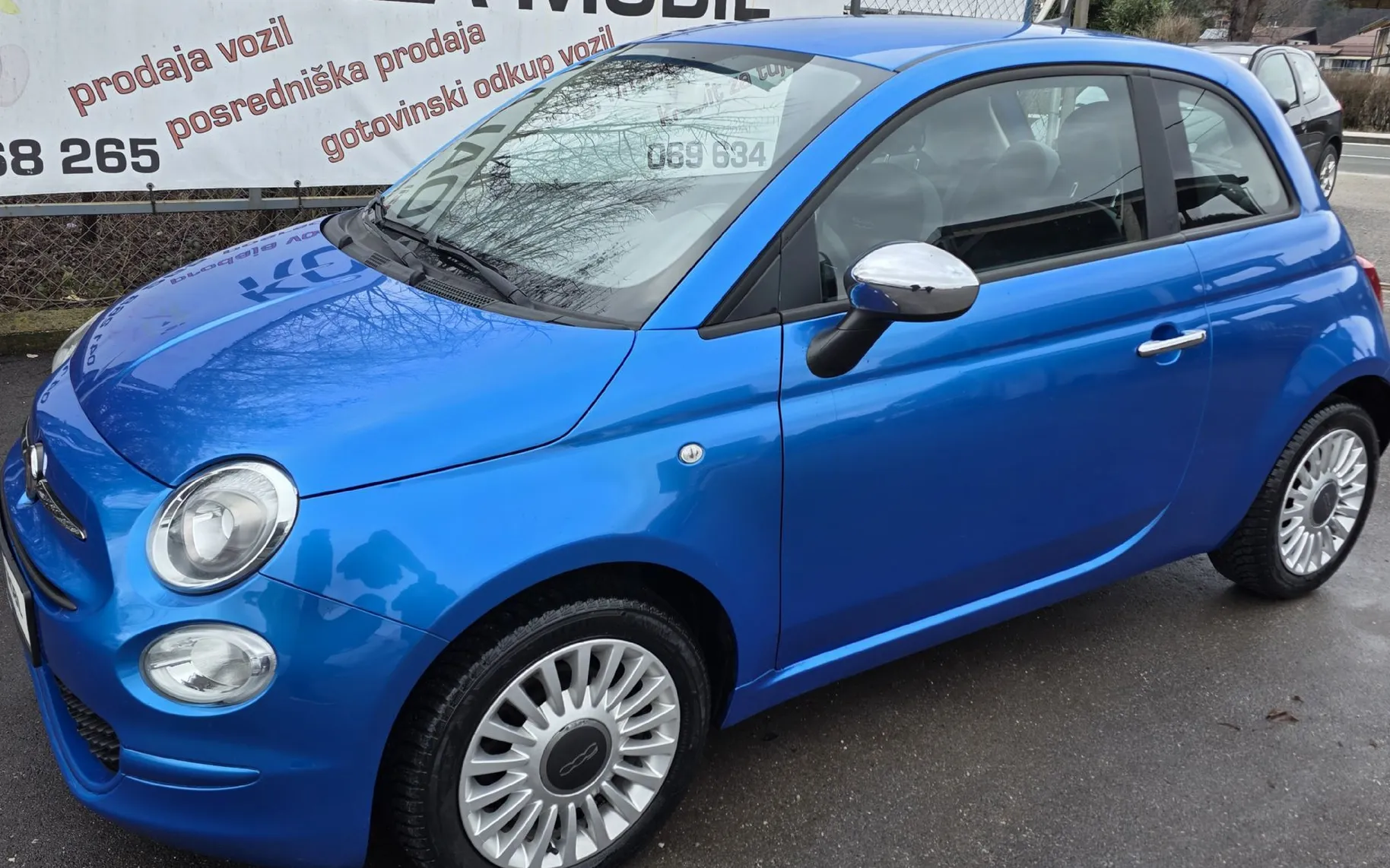 Zunanja slika - Fiat 500 - 1.2 LOUNGE ALU PLATIŠČA-KLIMA-ZASLON-KOT NOV - 8
