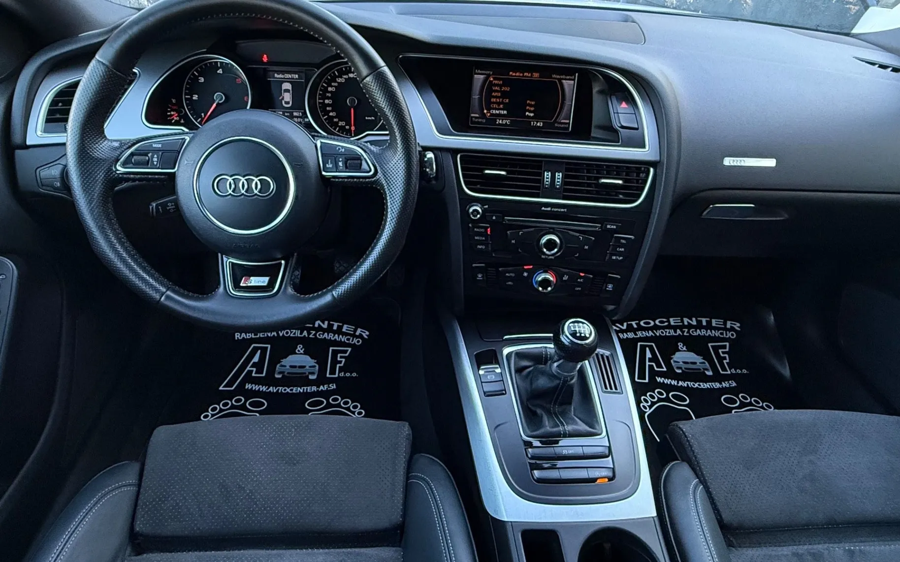Notranja slika - Audi A5 Sportback - 2.0 TDI-3X S LINE-LIZING ZA TUJCE-XENON+LED... - 10