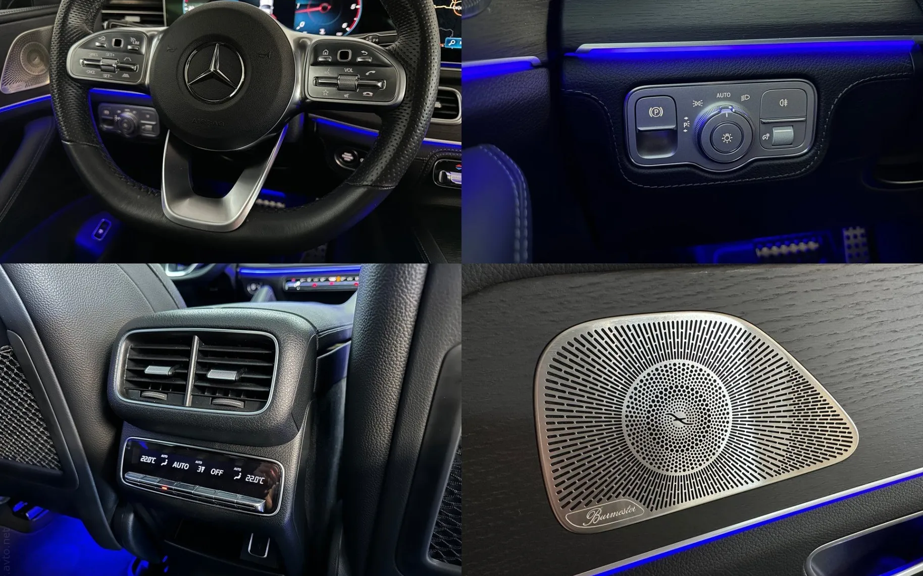 Notranja slika - Mercedes-Benz GLE coupe - 400d|4Matic|AMG|Pano|Zračno|ACC|Hlajenje|360K|... - 12