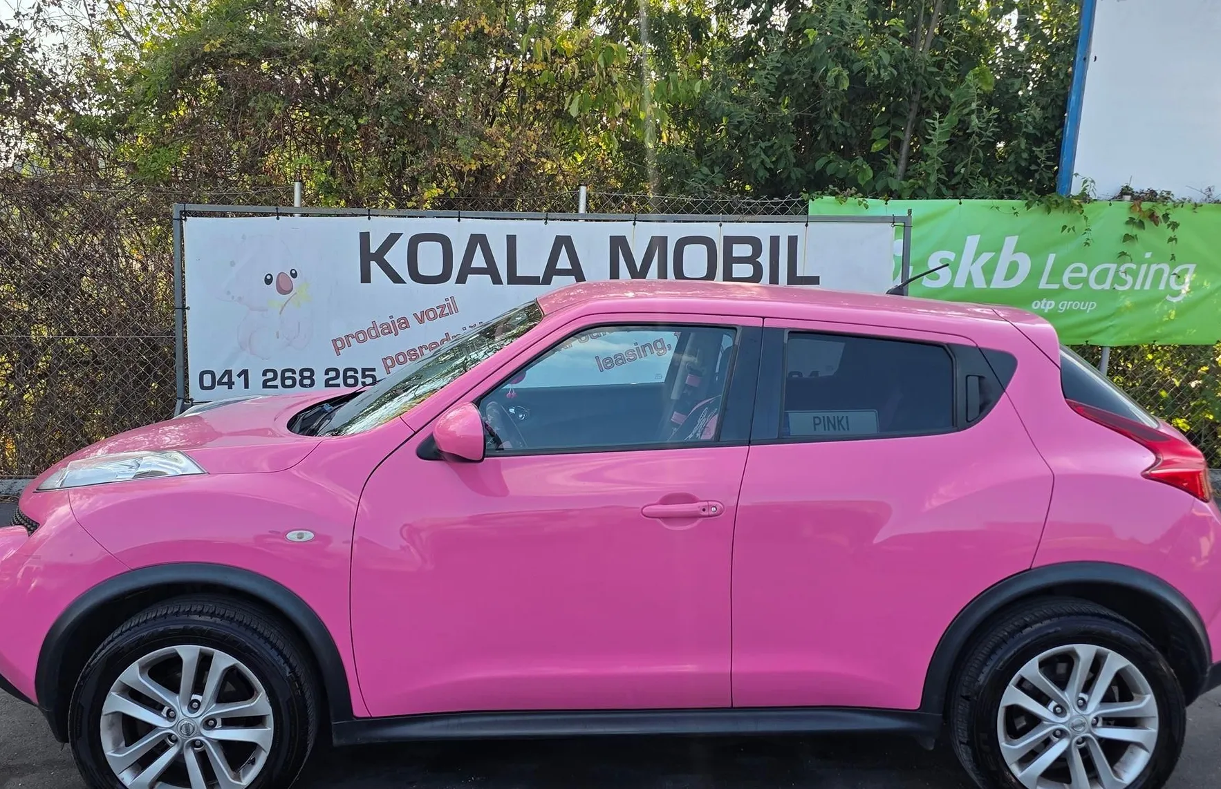 Zunanja slika - Nissan Juke - 1.5 dCi PINK PAKET KLIMA-ALU PLATIŠČA-SLOVENSKI - 7