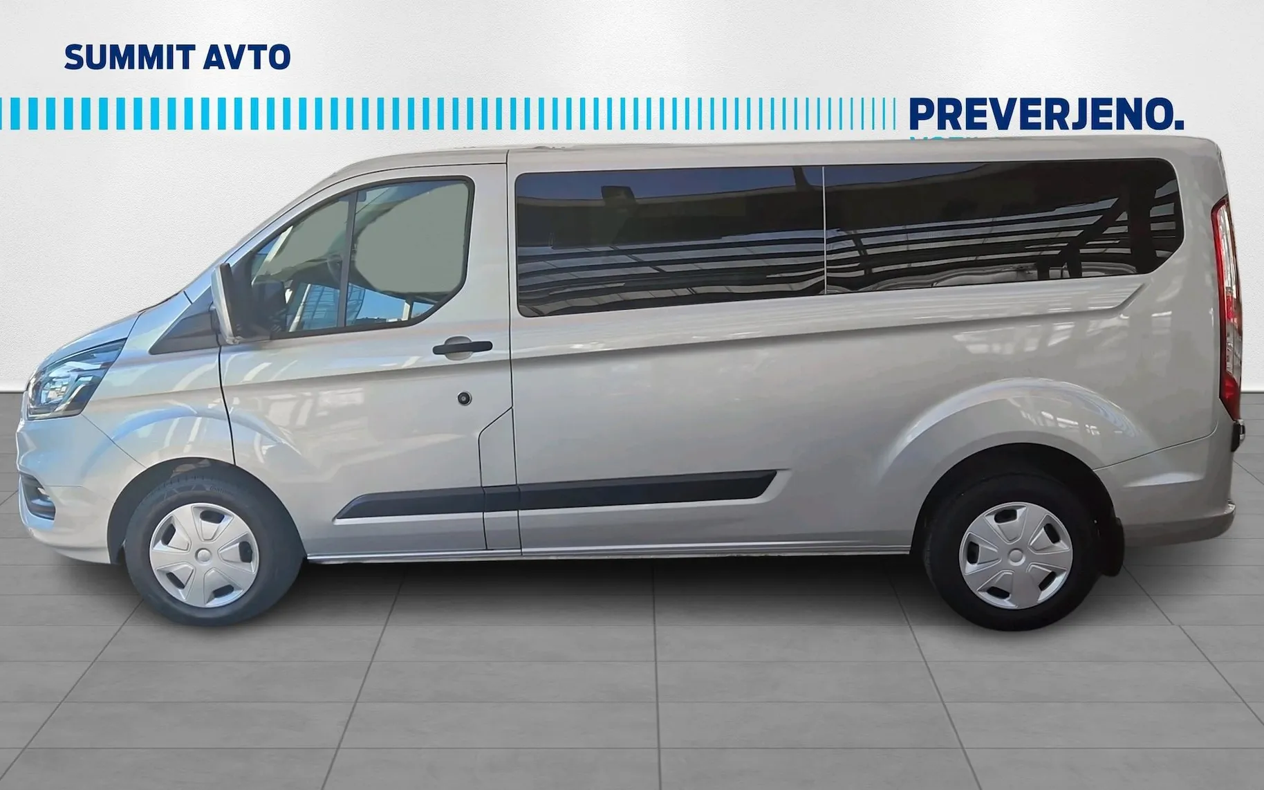 Zunanja slika - Ford Transit Custom - KOMBI TREND 2.0 TDCi 110 kW L2H1 7+1 - SLO-JAMSTVO - 2