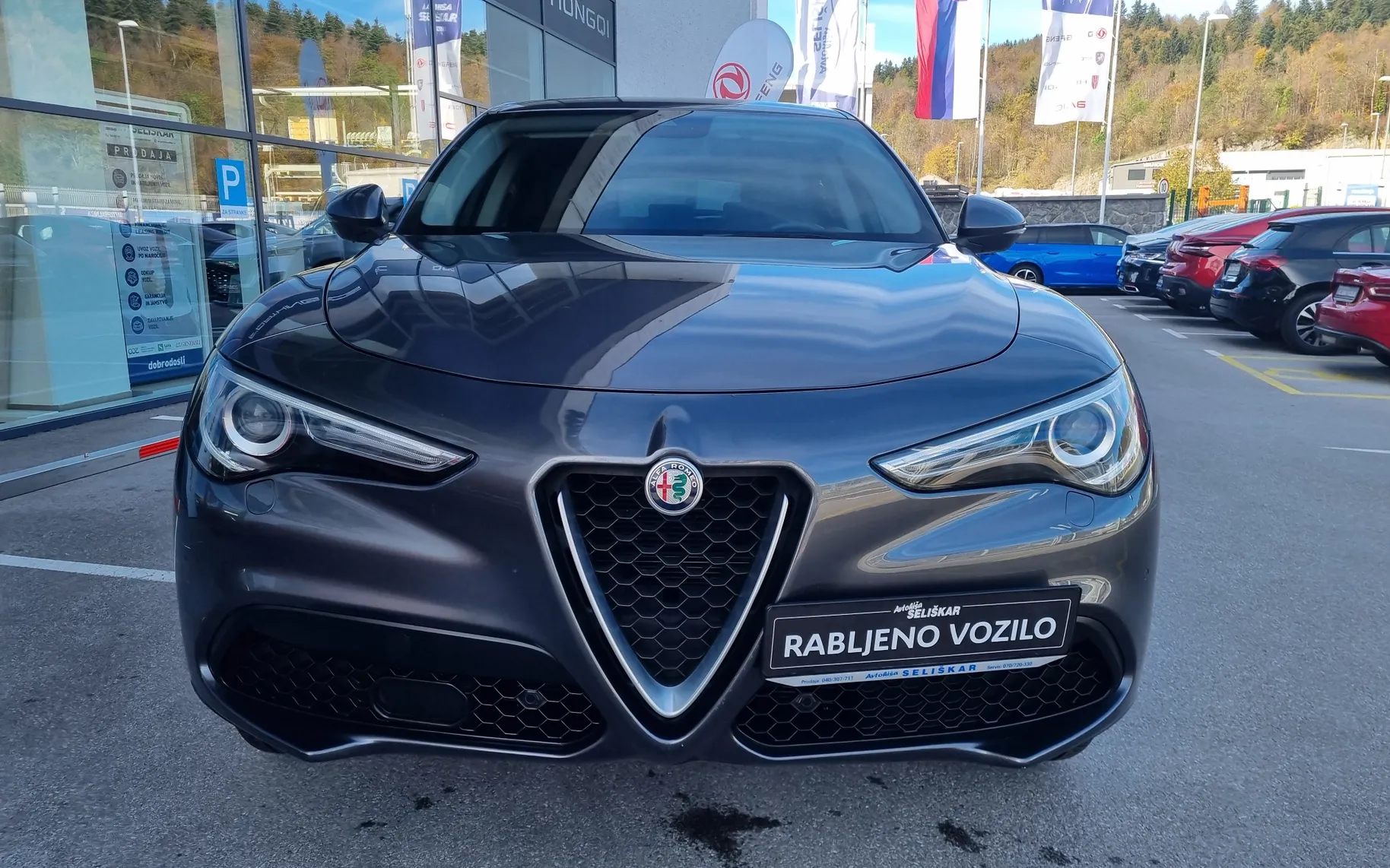 Zunanja slika - Alfa Romeo Stelvio - 2.0 Turbo Q4 200 Avtomatik - OKVARA MOTORJA - 2