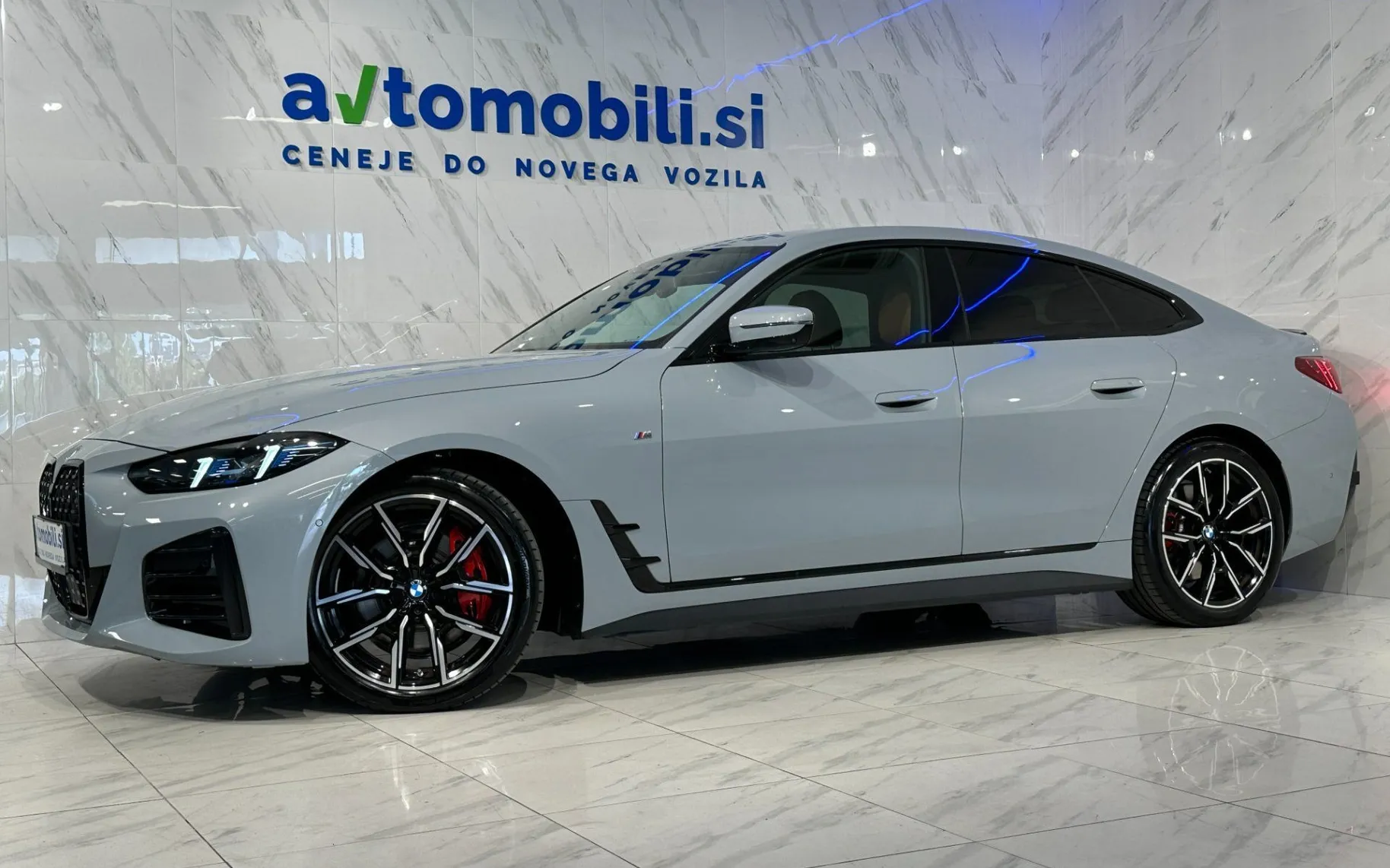 Zunanja slika - BMW serija 4 Gran Coupe: - 20d|xDrive|M-Pro|Laser|R19|ACC|360K|HUD|KeyGo| - 2
