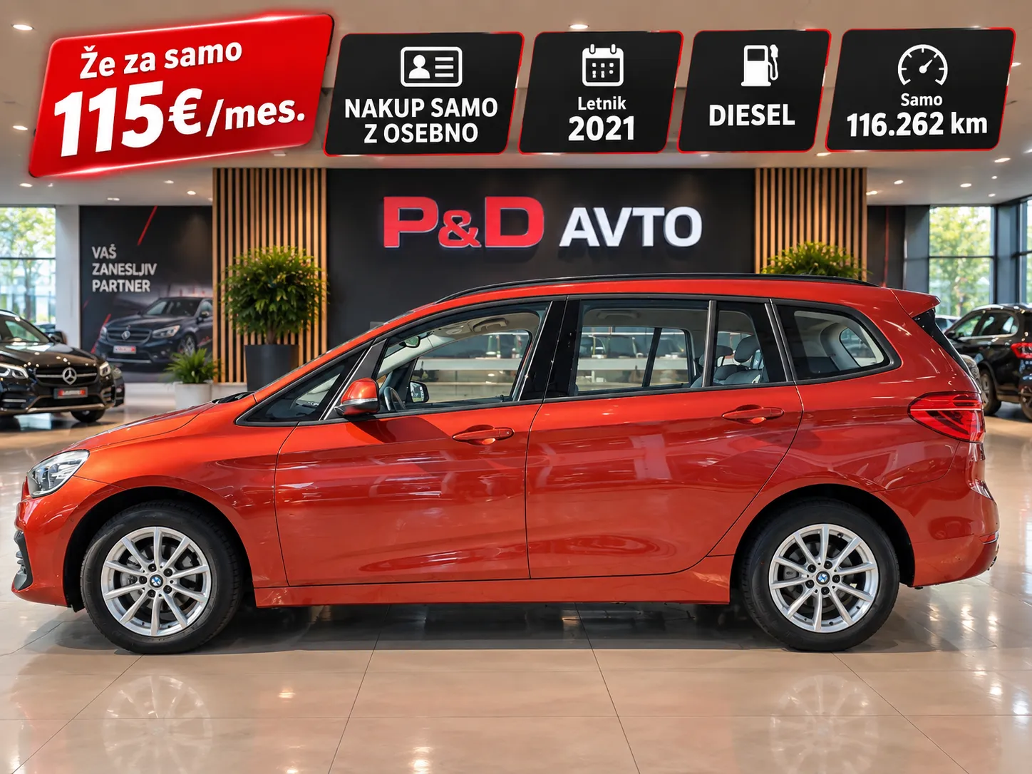 Zunanja slika - BMW Serija 2 - 216d Gran Tourer - 1