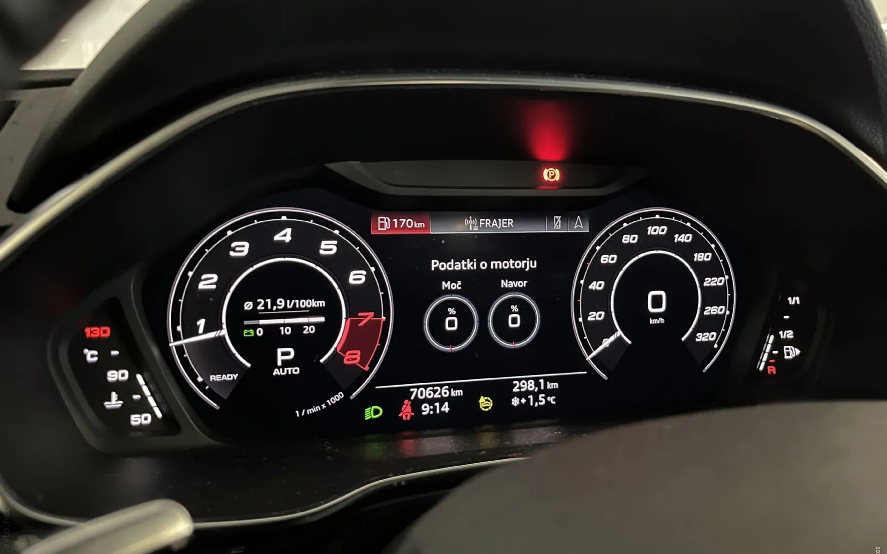 Notranja slika - Audi RS Q3 Sportback - 2.5TFSI|Q|Kamera|ACC|Pano|BO|Memory|Gretje... - 11