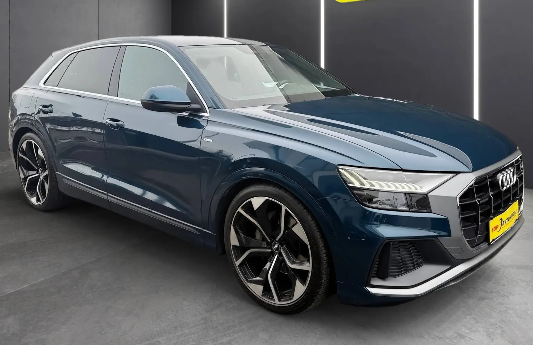 Zunanja slika - Audi Q8 - 50 TDI Q S LINE HD MATRIX ZRAČNO RADAR KAMERA - 9