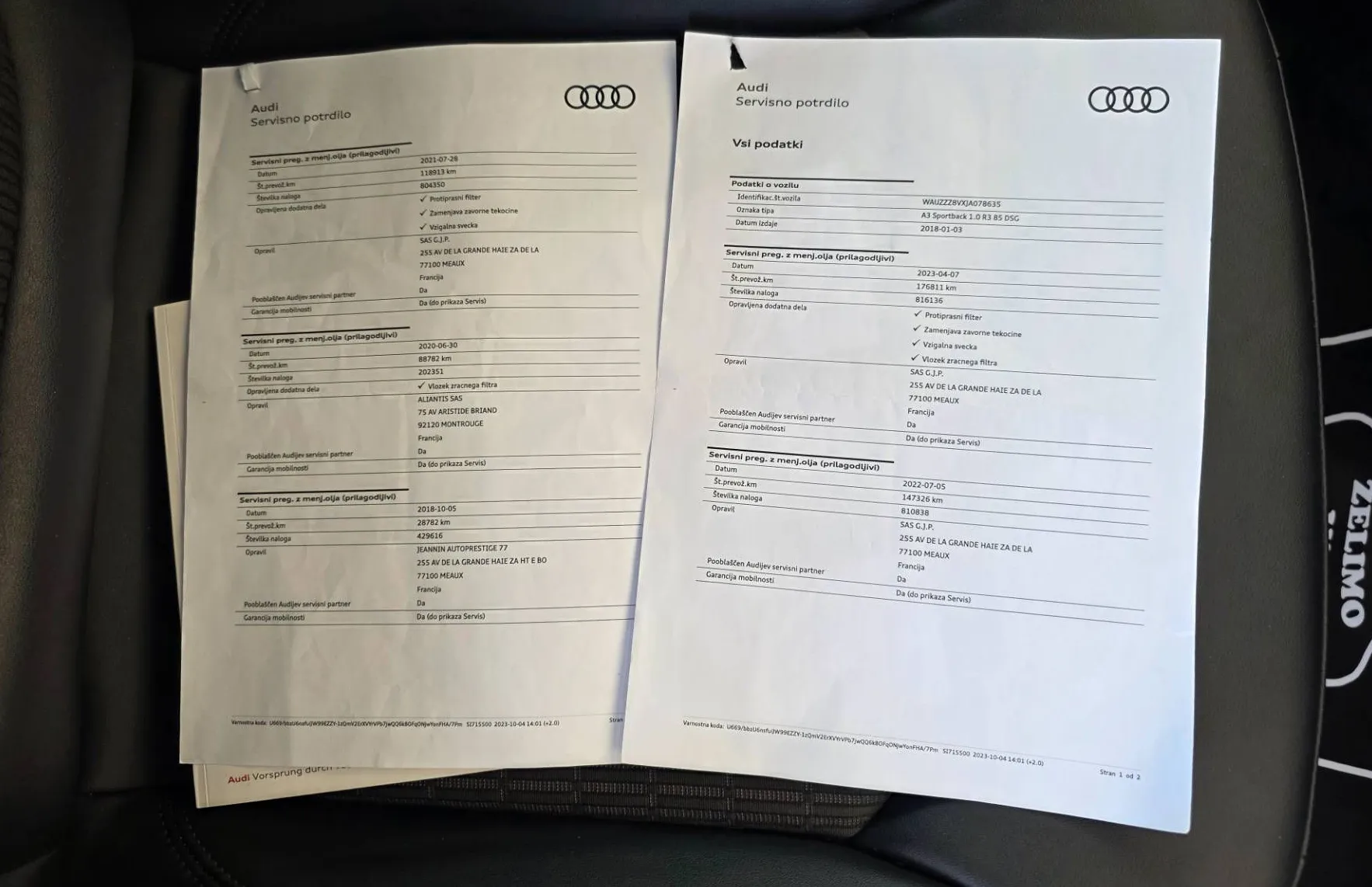 Zunanja slika - Audi A3 - 1.0 TFSI-AVT-S LINE-LED-XENON-NAVI-PDC-TEMPOMAT - 18