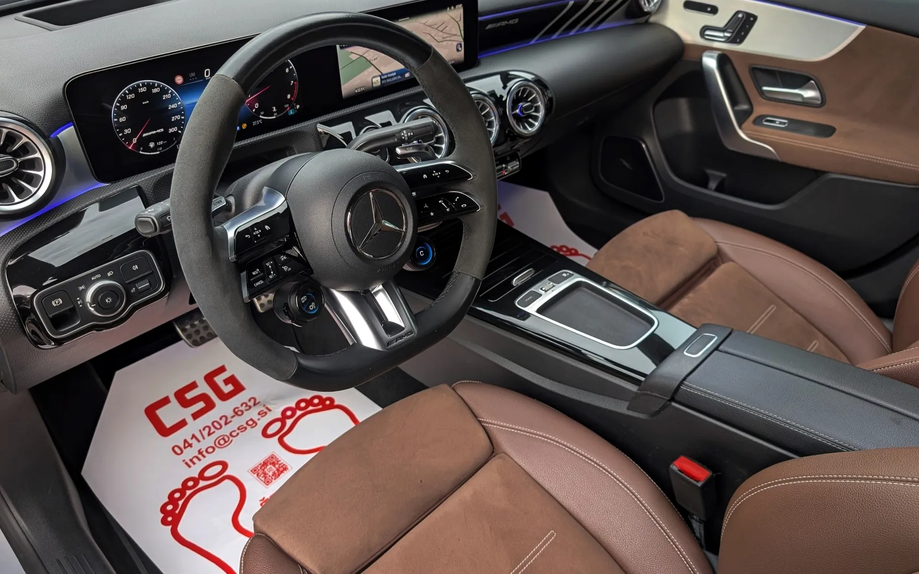 Zunanja slika - Mercedes-Benz A Class Compact Limousine - AMG A 45 S 4MATIC+ Multibeam|Pano|ACC|B - 8