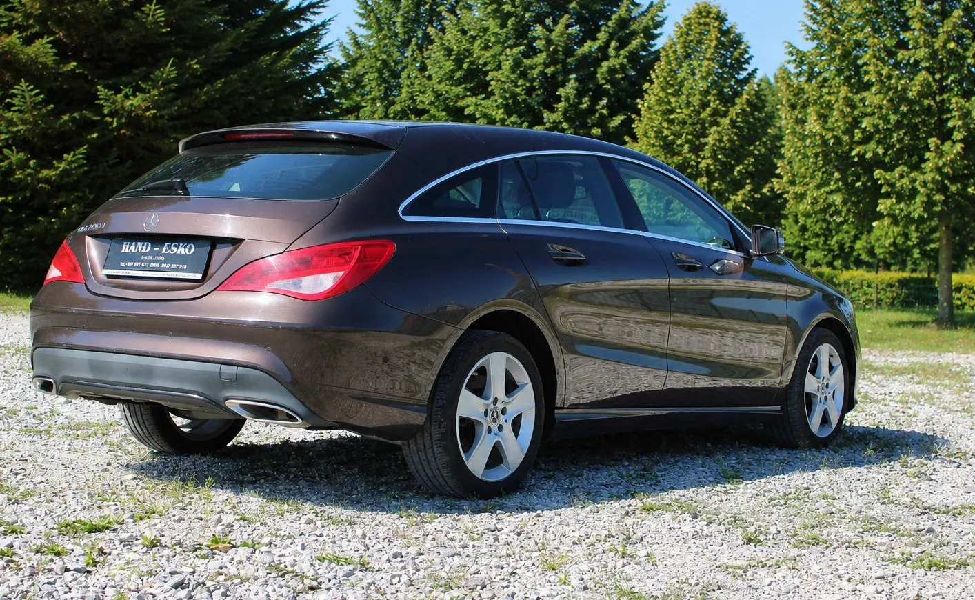 Zunanja slika - Mercedes-Benz CLA-Razred - CLA Shooting Brake CLA 220 d Shooting Brake Avt. - ALU-2X PDC-USN - 4