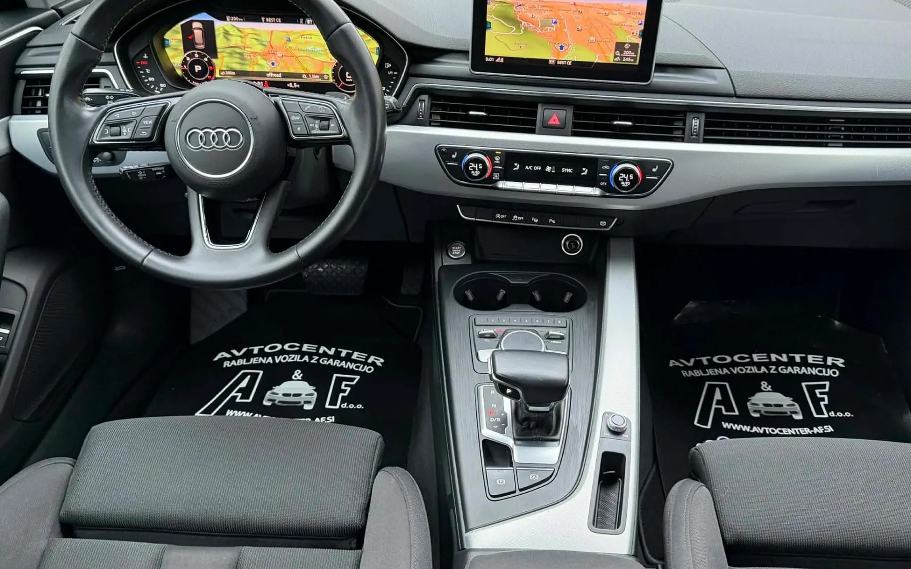Notranja slika - Audi A4 Avant - 2.0 TDI-AUT-S LINE-MATRIX-VIRTUAL-ACC-360KAMERA - 9