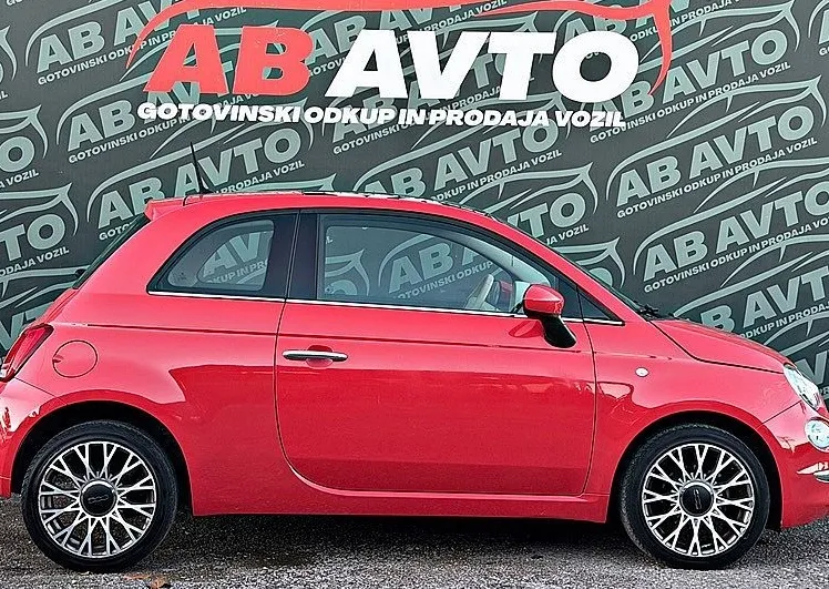 Zunanja slika - Fiat 500 - 1.2 8v Lounge+ALU+STR OKNO+LED+CITY+BREZPOLOGA+TOP - 4