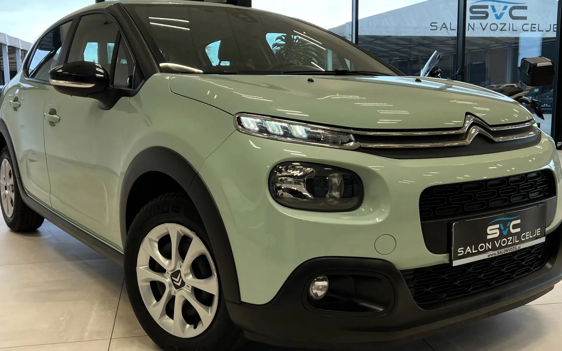 Zunanja slika - Citroën C3 - 1.2-1.LASTNIK-JAMSTVO-LED-TEMP-BT-MINT-OBROK 80€ - 5