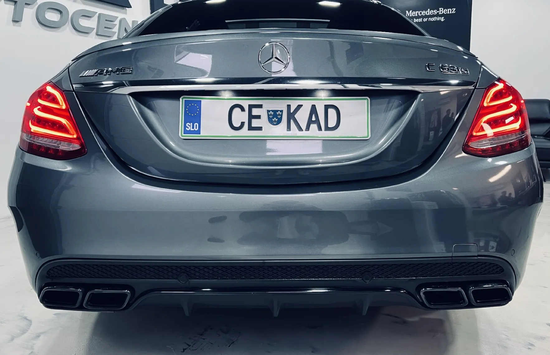 Zunanja slika - Mercedes-Benz C-Razred - C 63 S AMG Avt. V8 - 5