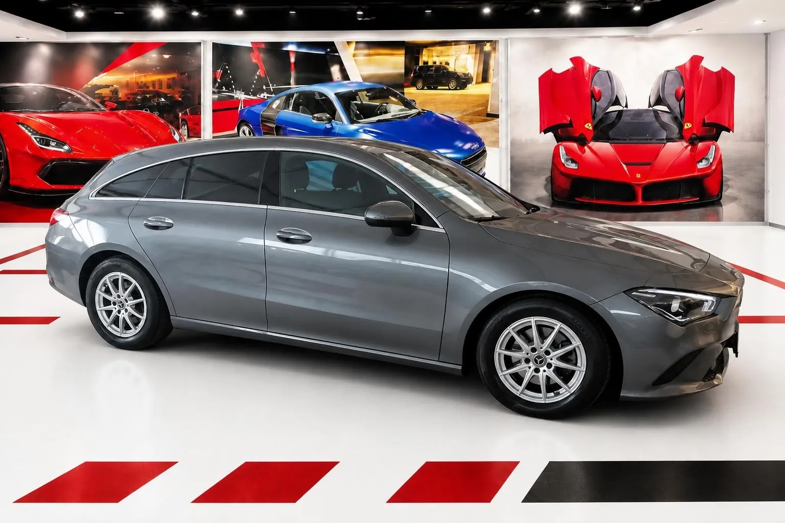 Zunanja slika - Mercedes-Benz CLA Shooting Brake - CLA 180 d FULL LED NAVI KAMERA 360 ALU 1.LASTNIK - 3