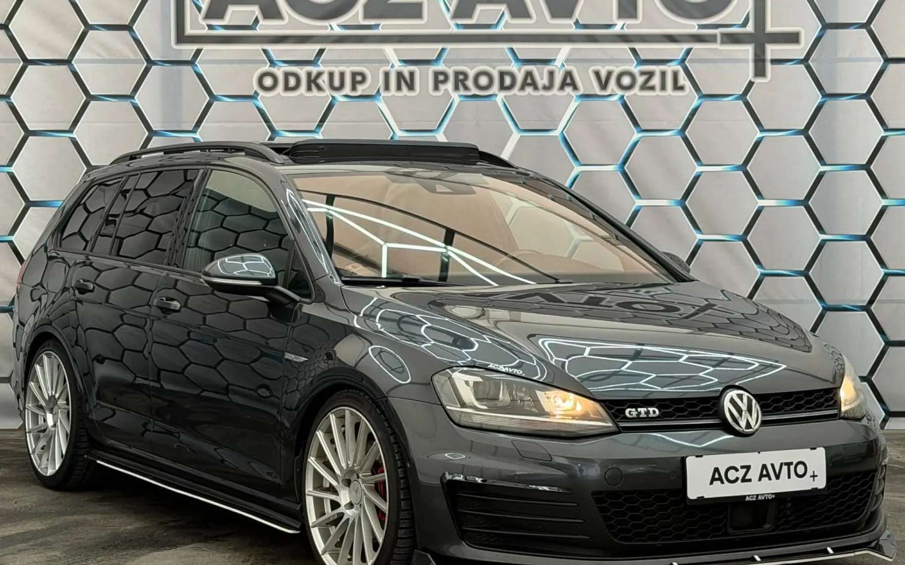 Zunanja slika - Volkswagen Golf Variant - 2.0 GTD•XENON•PANO•KEYLESS•MAXTON•REMUS•NAVI•F1• - 1