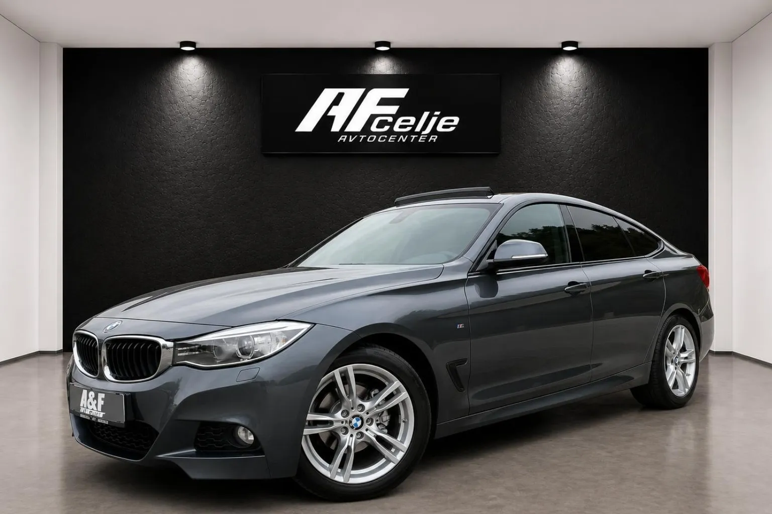 Zunanja slika - BMW serija 3 Gran Turismo: - 318d-GT-M PAKET-PANORAMA-LIZING ZA TUJCE-PDC- - 1