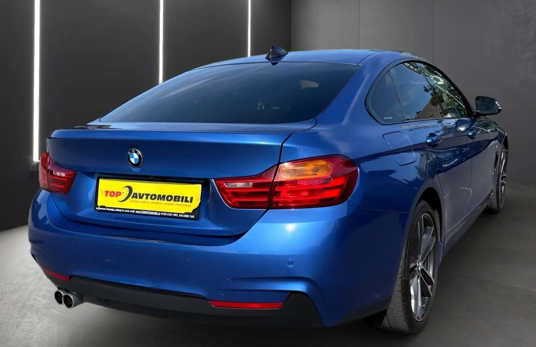 Zunanja slika - BMW Serija 4 - Gran Coupe: 420d xDrive M-SPORT PAKET LED NAVI TEMP KAM - 8