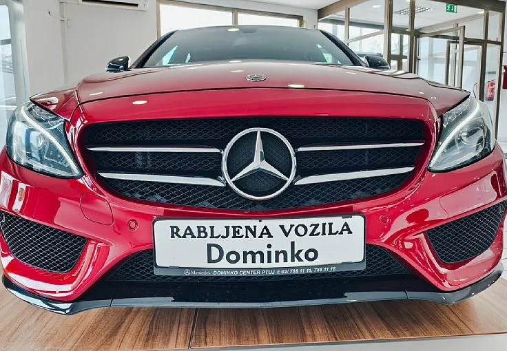 Zunanja slika - Mercedes-Benz C-Razred - C 220d FULL AMG-USNJE-KAMERA-TEMP-NAVI-LED-VIDEO - 2