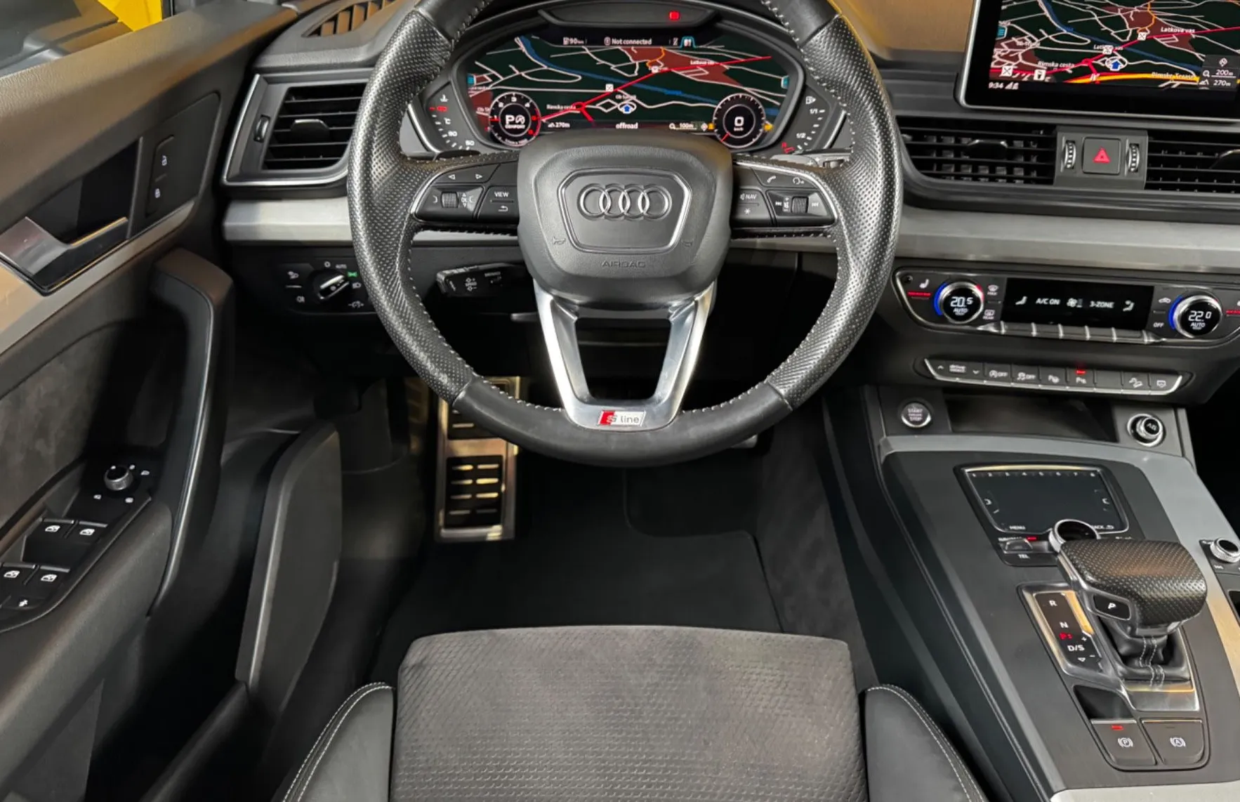 Zunanja slika - Audi Q5 - 2.0 TDI Quattro AUT. S Line-VIRTUAL-MATRIX-GRETJE - 12