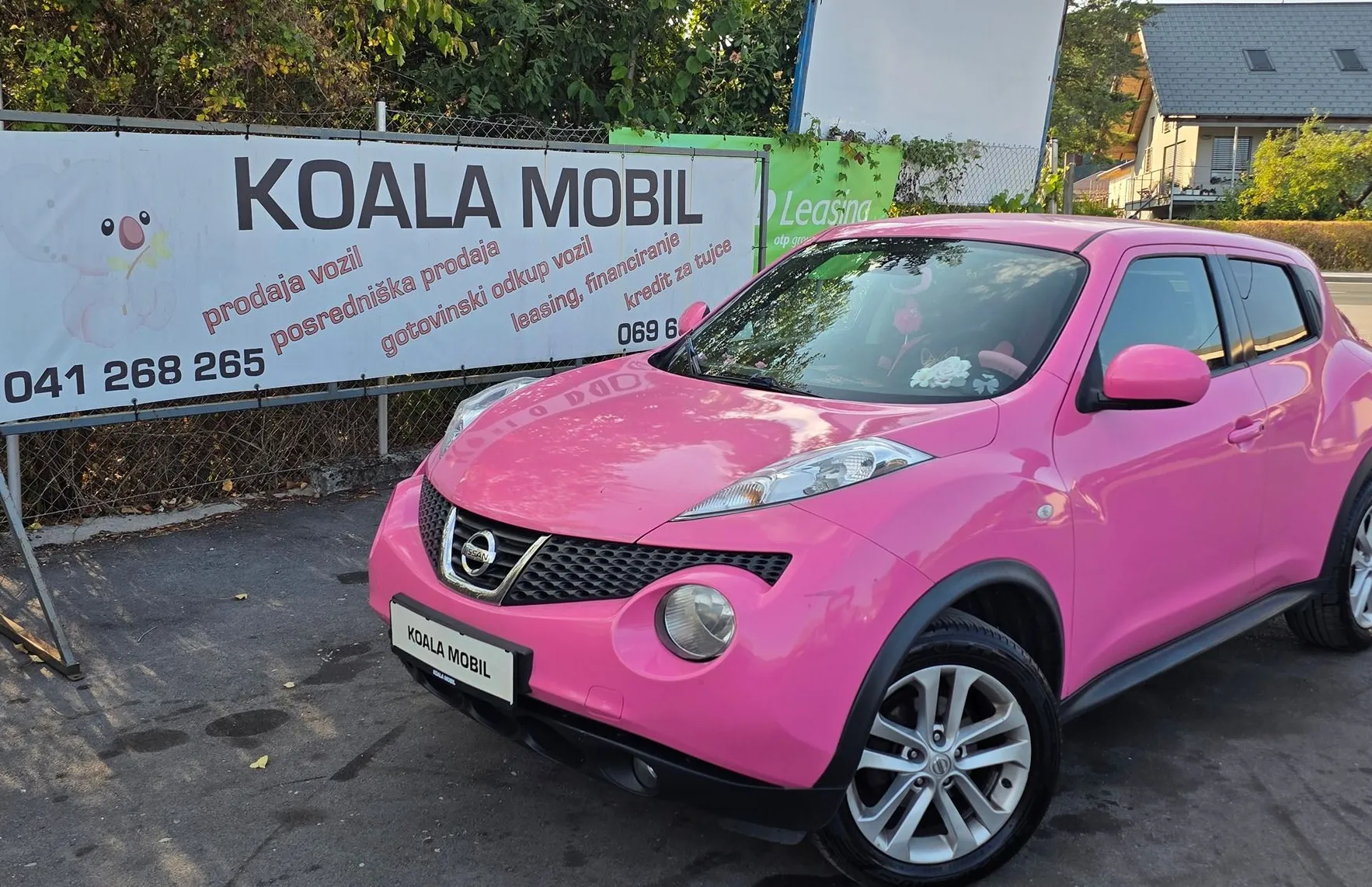Zunanja slika - Nissan Juke - 1.5 dCi PINK PAKET KLIMA-ALU PLATIŠČA-SLOVENSKI - 18