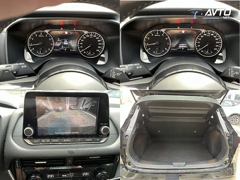 Notranja slika - Nissan Qashqai - 1.3 DIG-T MHEV Acenta X-Tronic- 1 Leto JAMSTVA - 12