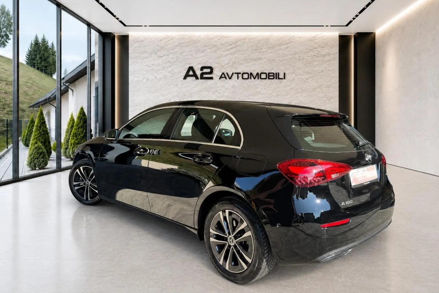 Zunanja slika - Mercedes-Benz A-Razred - A 180 Avt.HYBRID-SLOVENSKI-LED-3D NAVI-KAMERA-ACC- - 4