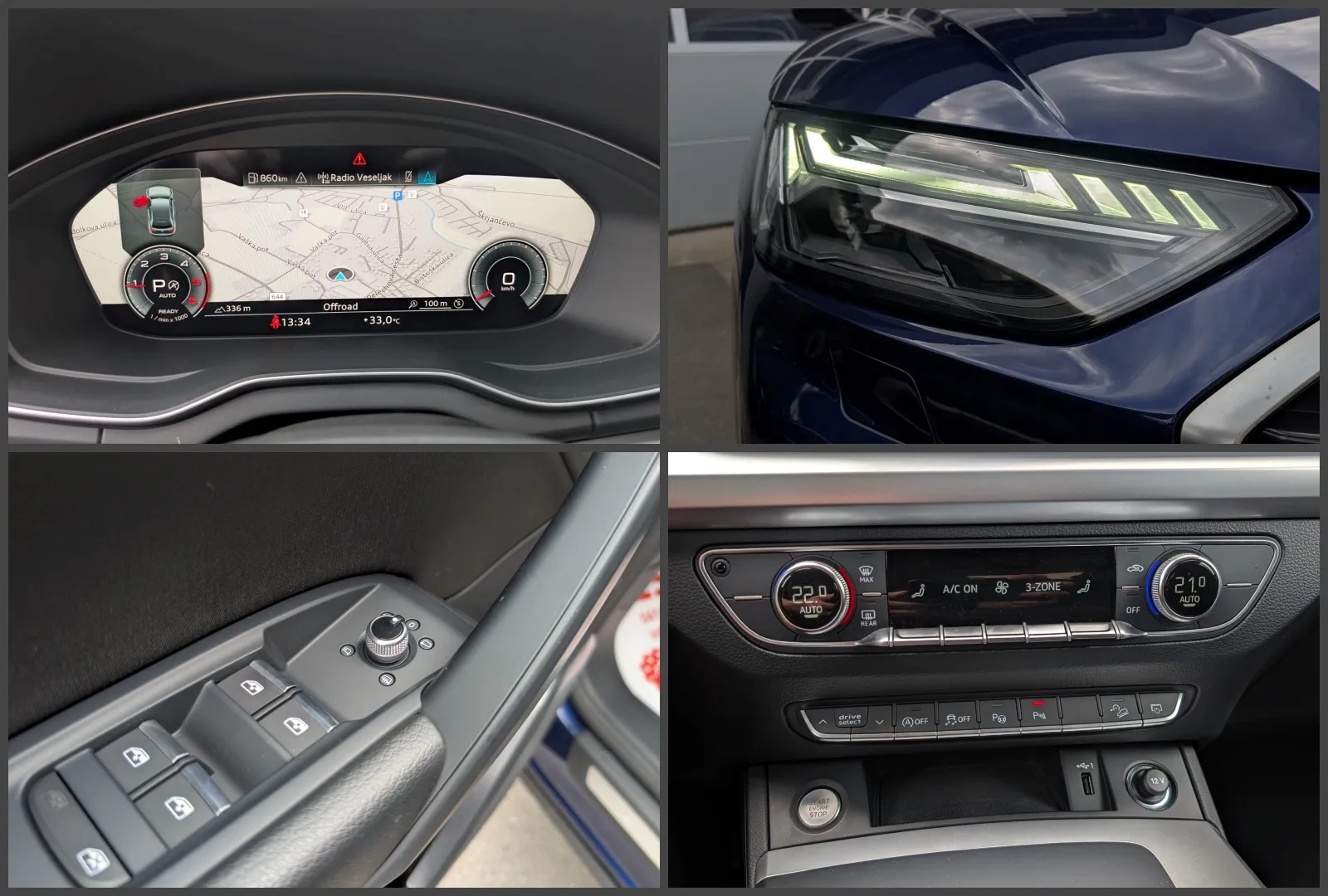 Zunanja slika - Audi Q5 - 35 TDI S-Tronic ACC|Matrix|Kamera360|Kljuka|20-col - 14